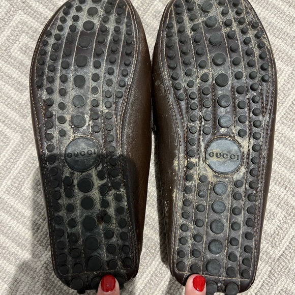 Gucci Horsebit Loafers Chocolate Brown Size 36 - Picture 2 of 3
